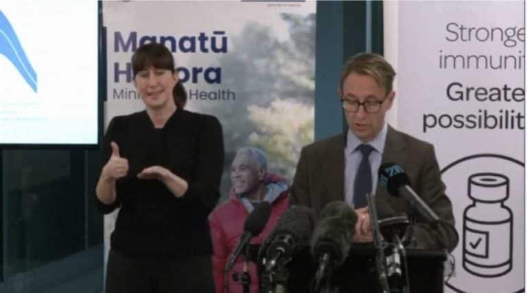 Video: Ashley Bloomfield Uses Falsified Data to Push Boosters Which Are Killing People